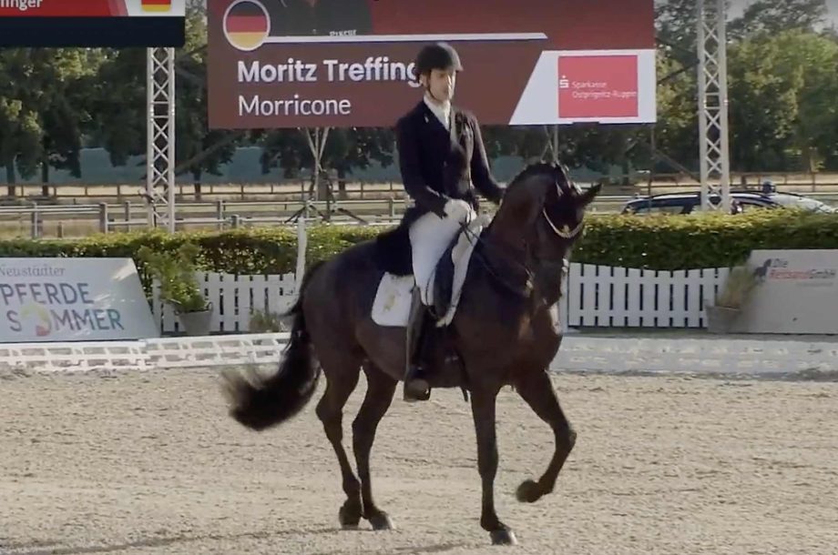 چهار نعل: Moritz Treffinger از Germany در Neustädter Pferdesommer نخستین فری‌استایل Grand Prix تور بزرگ را برد
