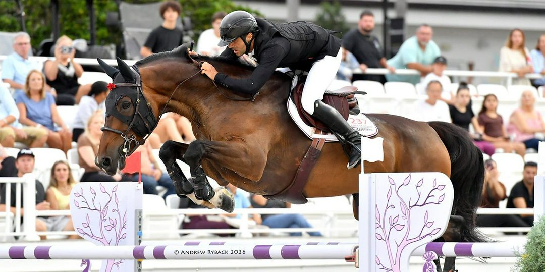 چهار نعل: Jad Dana در Grand Prix Hampton Green Farms CSI 3* هم به قهرمانی‌هایش ادامه داد