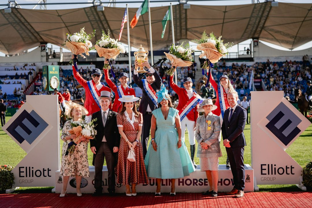 چهار نعل: تیم USA در صدمین Nations Cup of Ireland CSIO 5* برای Aga Khan Trophy به قهرمانی رسید