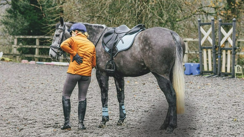 چهار نعل: How can riders reduce back pain