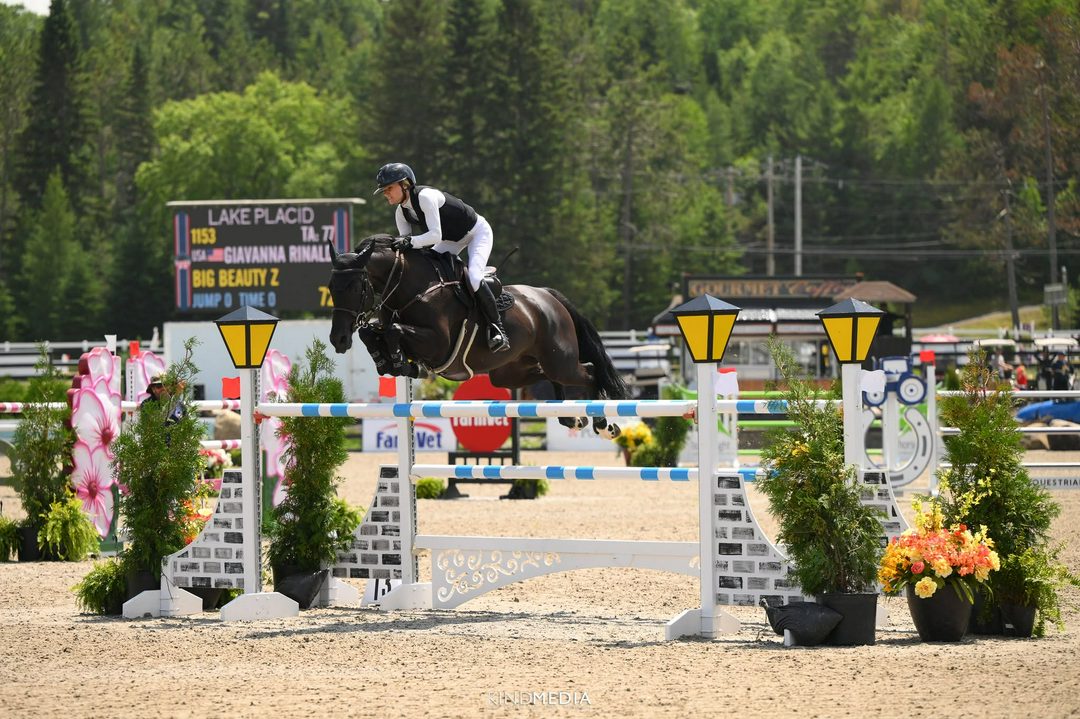 چهار نعل: پیروزی Giavanna Rinaldi در چالش Brianne Goutal با اسب Big Beauty Z در Lake Placid