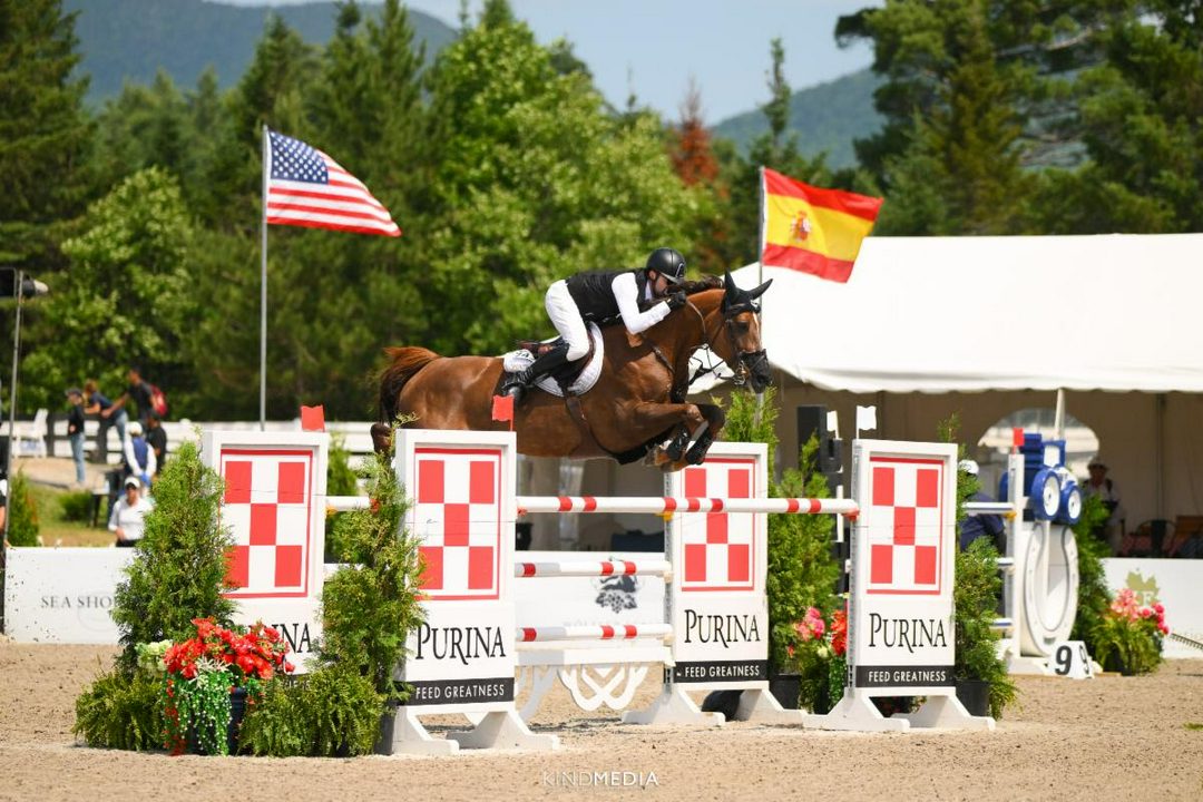 چهار نعل: پیروزی ساموئل هاتن در چالش سرعت ۳۲٬۰۰۰ دلاری Purina Animal Nutrition CSI 3*