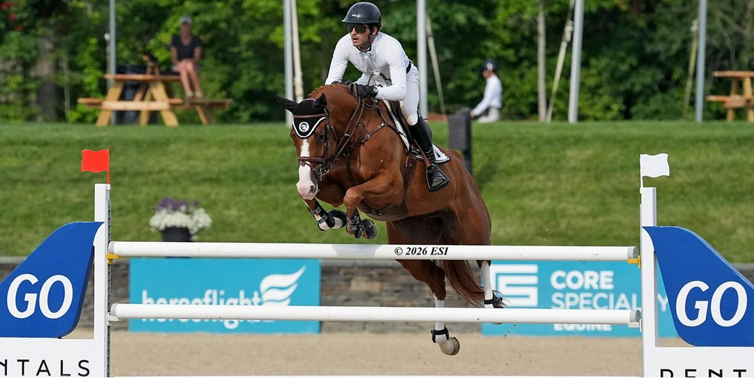 چهار نعل: Mark Bluman و S&L Eyes 4U See در Go Rentals جامپر کلاسیک CSI 3* در Hits Saugerties پیروز شدند