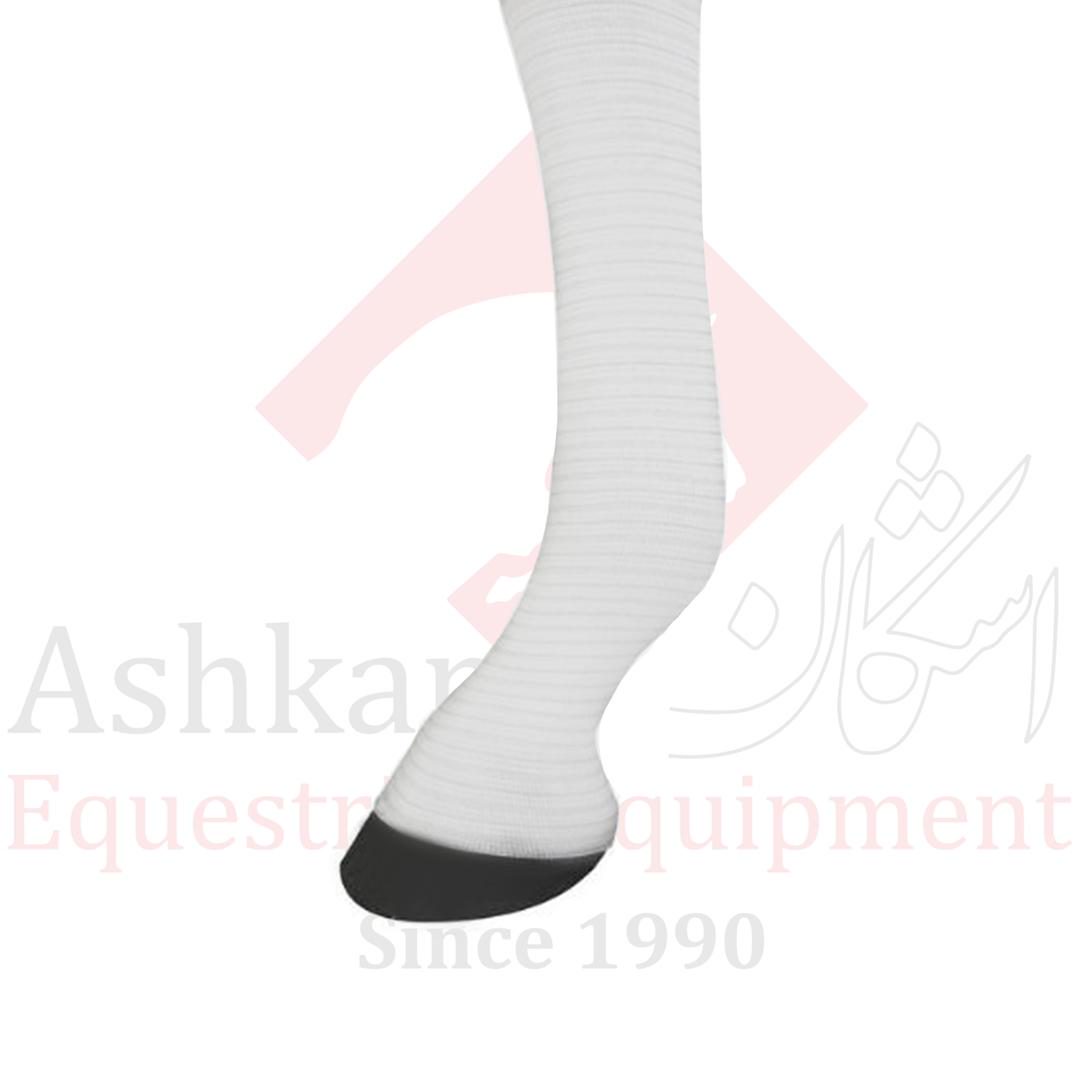 چهار نعل: HORSESOX 3*10 Yard EQUIFIT رنگ سفید