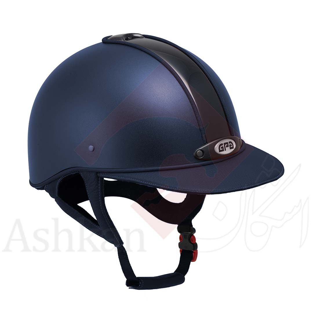چهار نعل: کلاه سوارکاری CLASSIC LEATHER 2X برند GPA