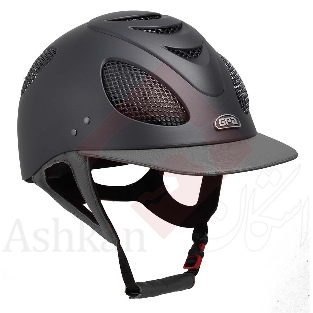 چهار نعل: کلاه سوارکاری EVO+ LEATHER برند GPA