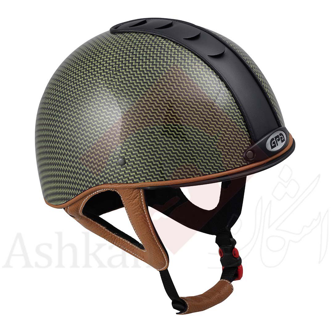 چهار نعل: کلاه سوارکاری JUP1 2X KEVLAR برند GPA